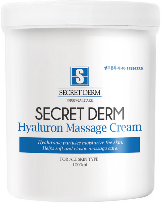 히알루론 마사지크림 시크릿덤 빠른수분 에스테틱 1 000ml, 1개, 1L