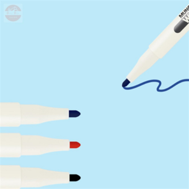 디자인데스크 세필마카 1P 3색 세필보드마카, 흑색