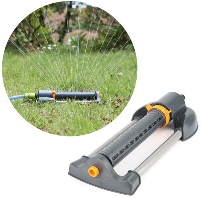 다이모공구 스윙 스프링쿨러 스프링클러 자동회전, ABS원터치어댑터, 1개