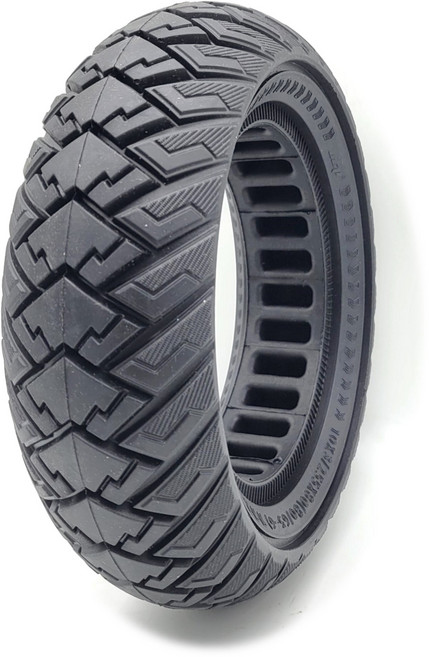 10인치 10x3.0 통타이어 255X80 80/65-6 공용 노펑크 6인치휠용, 블랙 10X3.0 통타이어, 1개