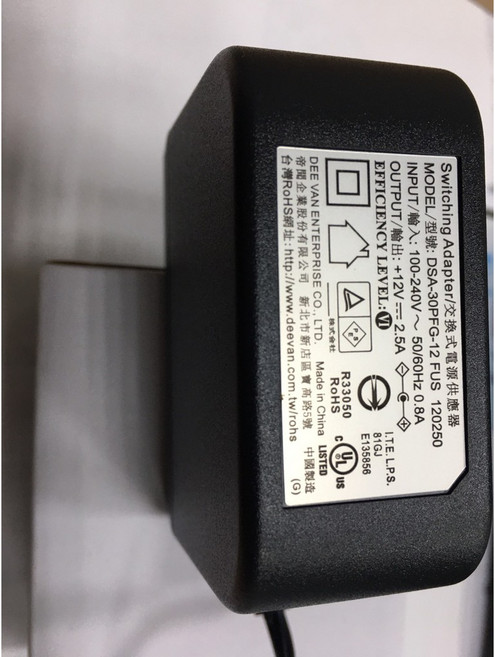 DEE VAN 交換式電源供應器 DSA-30PFG-12 FUS 120250, 1個