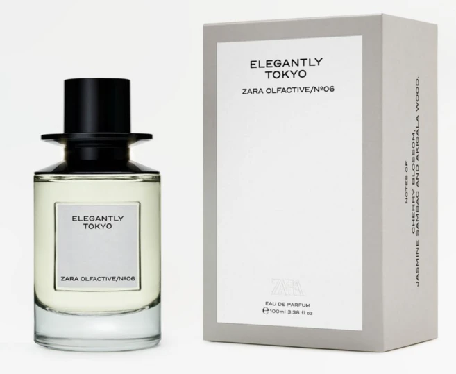 ZARA ELEGANTLY TOKYO 오드 퍼퓸 100ML(3.4 FL.OZ.), 단일 사이즈, 1개 - 쿠팡