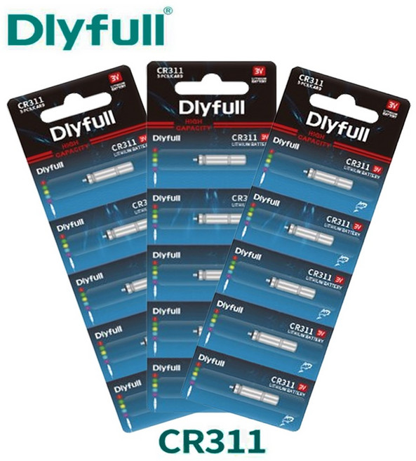 DLY 덕용 케미 리튬배터리 12p CR311, 100개