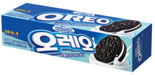 오레오 초콜릿 샌드위치 쿠키 마일드 스위트, 100g, 10개