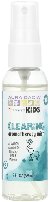 Aura Cacia 키즈 클리어링 아로마테라피 미스트 59ml (2 fl oz) Cacia (아우라 카시아), 1개 - 쿠팡