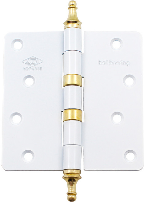 현대정밀 HBH 812WB 4040 꼭지 방문 목문 도어 경첩(1SET에 3장), 3개