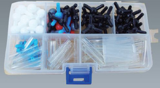 유기화학물분자(분자구조모형)-120점, 1개