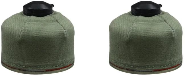 가스 캔 강력한 보호 커버 110/230/450g 탱크 케이스 가솔린 캐니스터 연료 실린더 캠핑 에어 랩 슬리브, 03 110g 2PCS