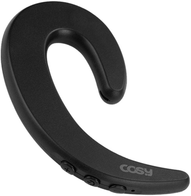 코시 라운드 귀걸이형 블루투스 이어폰, EP3375BT, 블랙