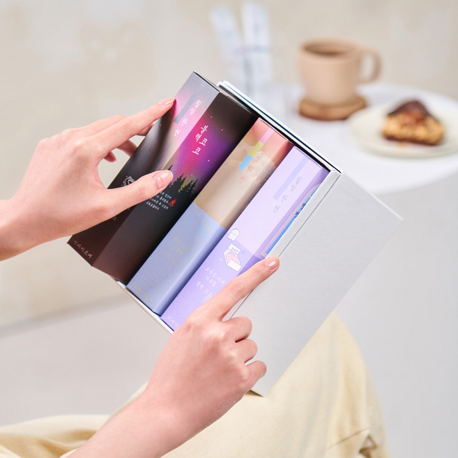 커피아르케 책 모양 더치커피 스틱 선물세트 (30ml x 30개) 900ml