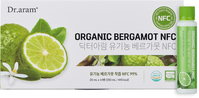 닥터아람 유기농 베르가못 NFC 착즙, 1박스, 350ml