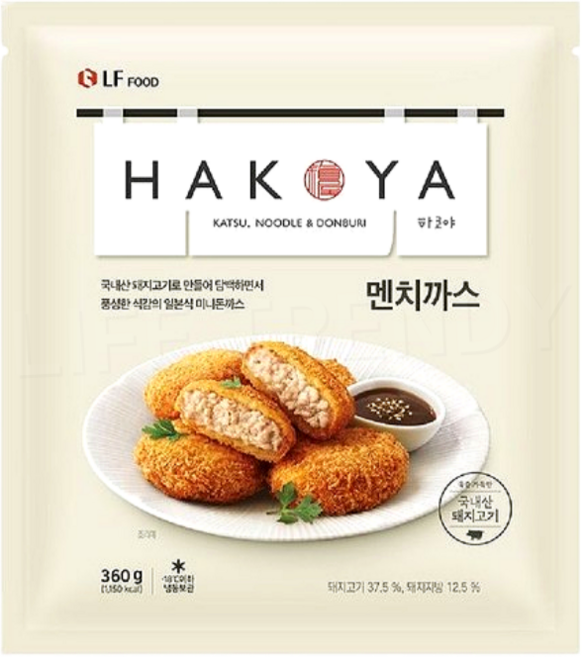 엘에프푸드 하코야 멘치까스, 1개, 360g