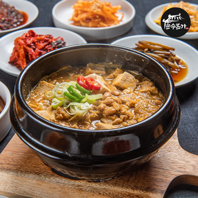 30년 전통 순수본가 진한 청국장찌개 450g x 8개