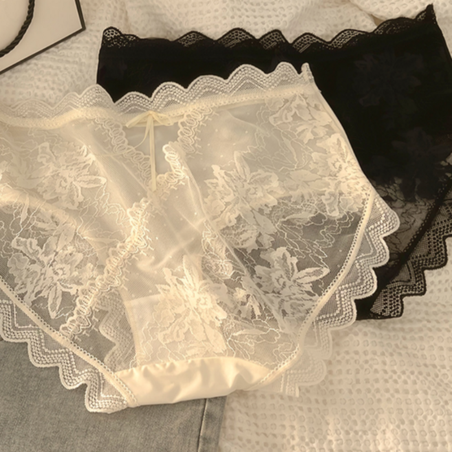케라듀티 리얼빅사이즈 레이스팬티4P세트