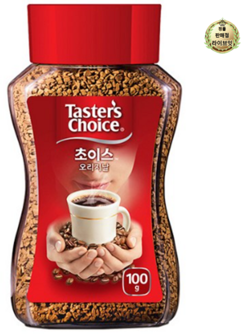 테이스터스 초이스 오리지날 병, 100g, 1개, 1개입