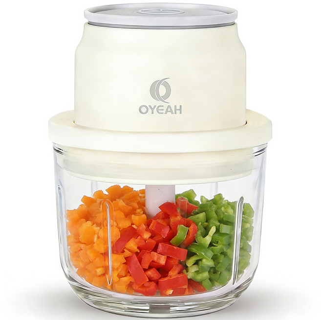 마늘다지기 무선 전동 멀티 다지기 야채, FP215D, 300ml