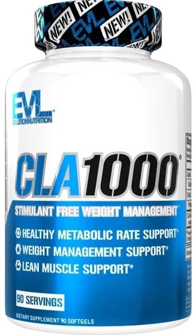 EVL CLA 1000 Safflower Oil 복합 리놀렌산 오일 홍화씨오일 90정, 1개 - 쿠팡