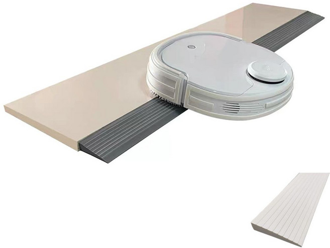 로봇청소기 문턱 경사로 방지턱 1M 화이트 그레이20000818_al, 화이트,그레이, 1개