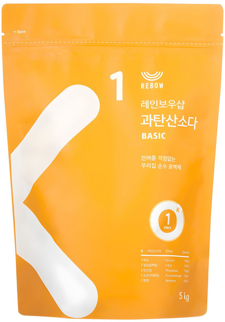 레인보우샵 과탄산소다 베이직, 5kg, 1개