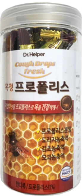 맑은누리 목청 프로폴리스 48정 목캔디 시원한사탕, 216g, 1개 - 쿠팡