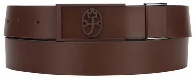 까스텔바작 남성 베이직 로고 버클 벨트 BGEMGT202 NC유성점, 1개, 브라운