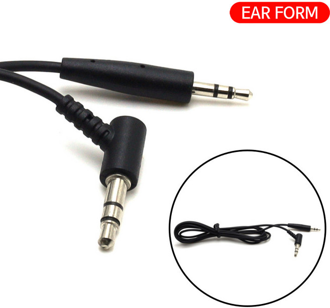 보스 헤드셋 케이블 선 2.5mm to 3.5mm qc25 qc35 qc45 울트라 oe 사운드링크 줄 호환, J003