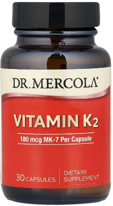 닥터머콜라 비타민 K2 180mcg Vitamin 캡슐 30정, 1개 - 쿠팡