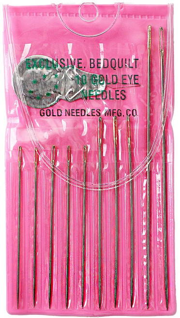 바늘 손바늘세트 이불바늘 십자수바늘, 1개