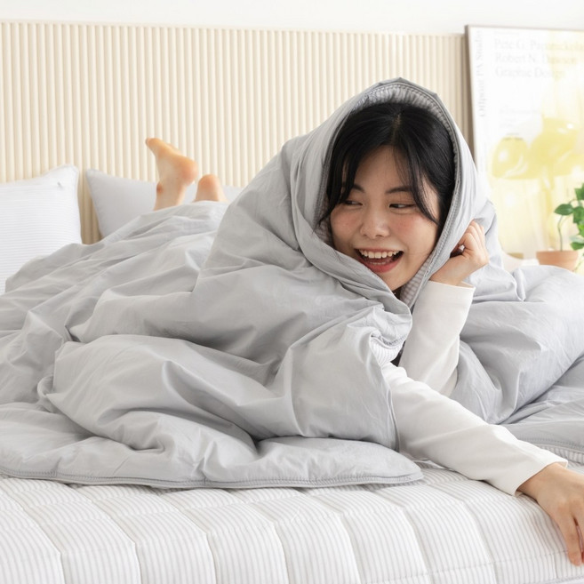 멜루나 100수 순면 모달 100% 호텔 차렵이불