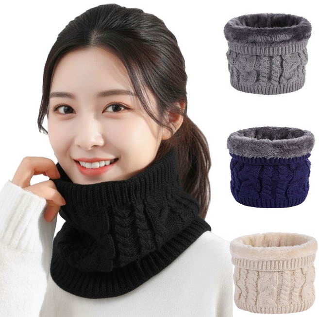 [온기목도리] 아로몽드 방한 목토시 니트 넥워머