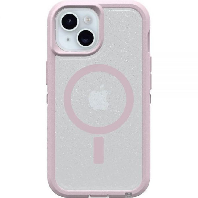 OtterBox 아이폰 16e 15 14 13 디펜더 시리즈 XT 투명 케이스 - Starry Mountain (투명) 스크린리스 견고함 MagSafe에 스냅 랜야