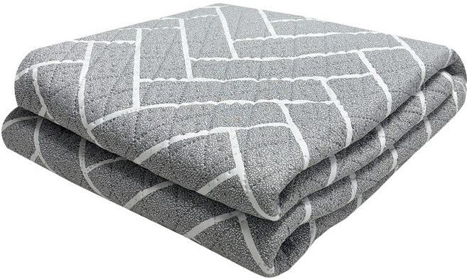 한일의료기 탄소매트 EMF인증 전기요 헤링본, 싱글(90 x 180 cm)