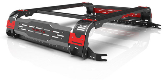 콜로라도 스크라운드 로우 롤바 애니커스텀 카고랙, 화이트, 1개