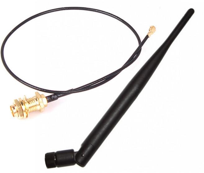 5dBi 무선 안테나 IPX SMA 와이파이 WIFI2.4G esp8266, L0103. 무선 안테나 세트 5dBi, 1개