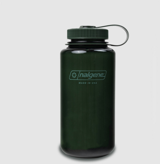 Nalgene 運動戶外耐熱寬口水壺 碧玉 2020-5332, 1個, 1000 ml寬口