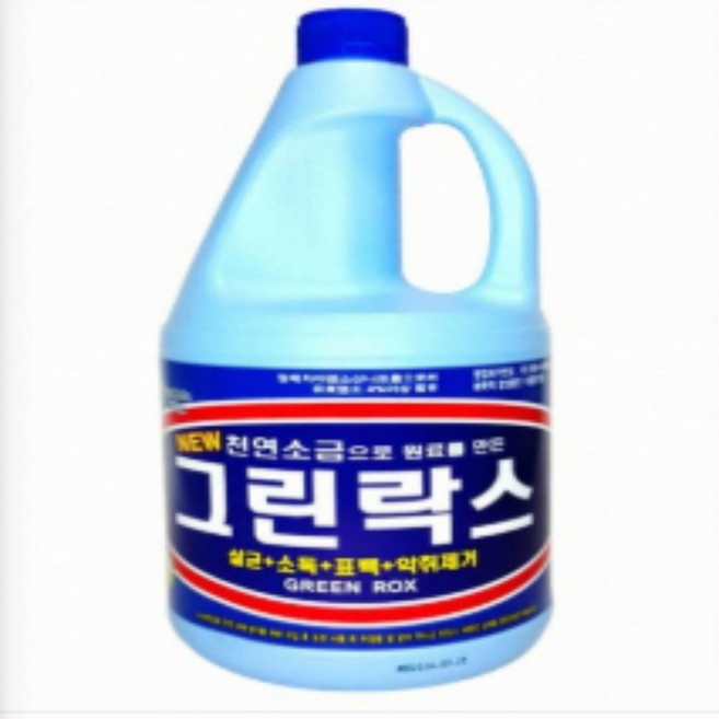 버블윅 그린 락스, 18개, 2L