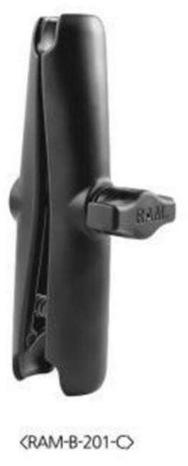 램마운트 오토바이 핸드폰 거치대 B사이즈 중간 롱 암 RAM-B-201-C