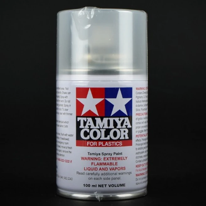 (85080) 타미야 스프레이 TS80 플랫 클리어 무광 플라스틱용 100ml, 1개 - 쿠팡