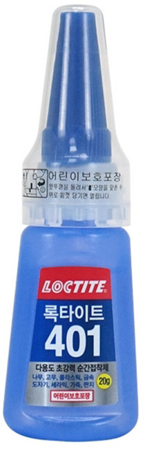 록타이트 401 다용도 순간접착제 20g, 1개