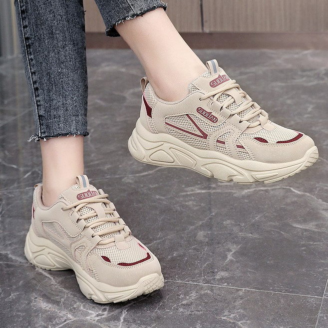 Modern Fashion 여성 발편한 운동화 메쉬 스니커즈 L55