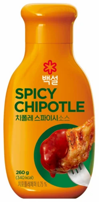 [제일제당] [CJ] 백설 치폴레 스파이시 소스 260g, 3개