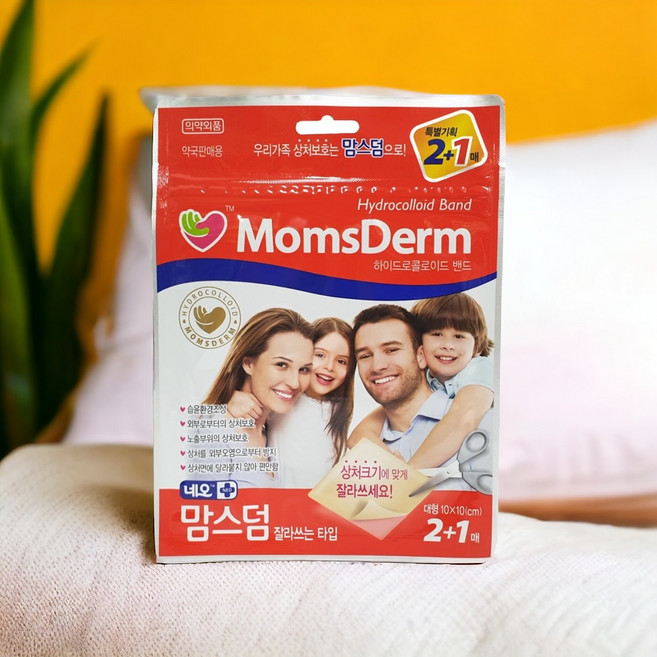 네오 맘스덤 하이드로콜로이드 잘라쓰는 타입 대형, 3개입, 1개