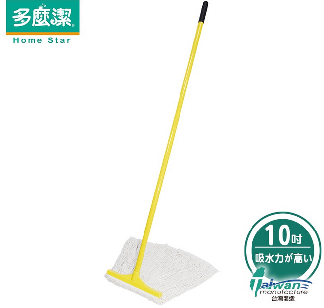 多麼潔 T型長棉紗拖把 加量加長 傳統拖把, 替換頭 (可超取), 1個