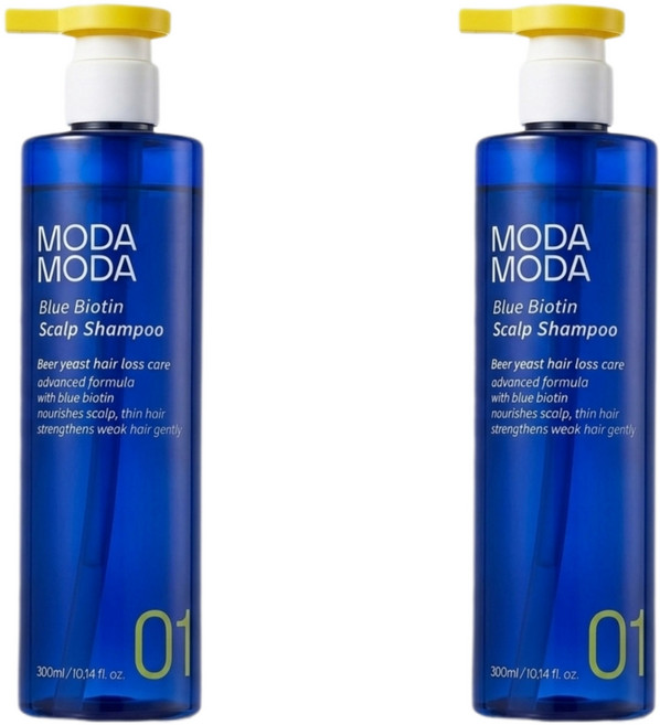 모다모다 블루비오틴 스칼프 샴푸 2개, 300ml