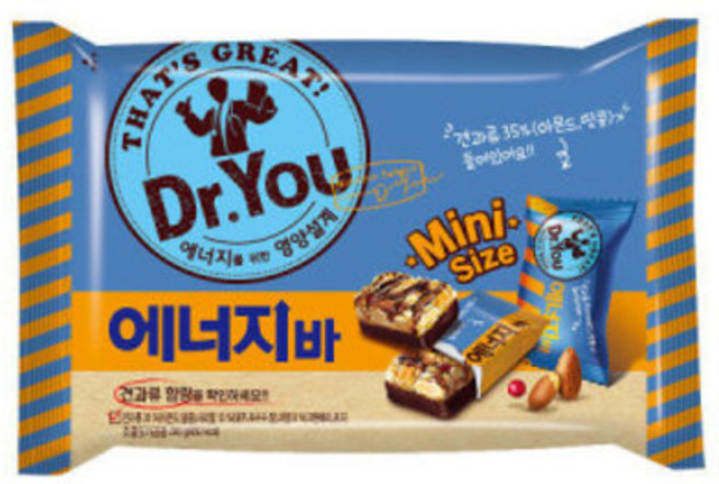 오리온 닥터유 에너지바 미니 200g