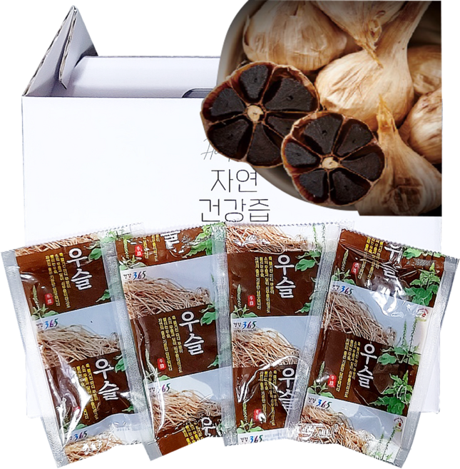 우성홍삼 우슬즙(흑마늘품은우슬즙) 맛보기 제품 추가 우슬 흑마늘, 30개, 80ml