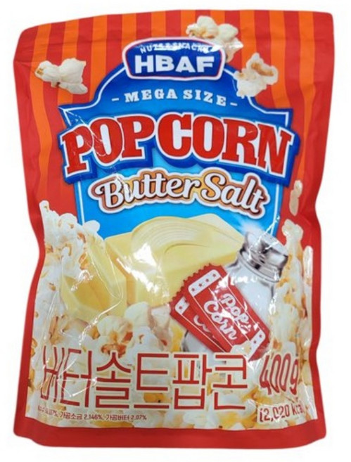팝콘 버터솔트 400g, 1개
