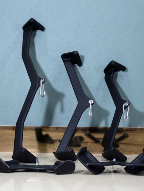 렛폴다운 그립 세트 헬스 홈트 레플다운 그립 케이블, 1개, 3개 세트 강철 케이스 후크 포함