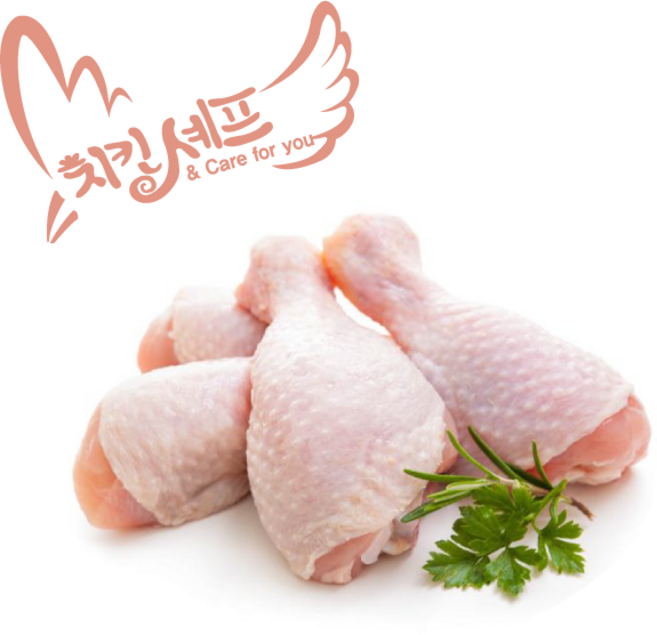 치킨셰프 극신선 냉장 닭다리 (북채) [450g], 1개