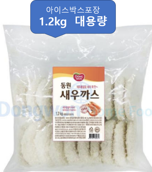 동원 [동원] 통살 새우까스 480g, 1개, 1.2kg